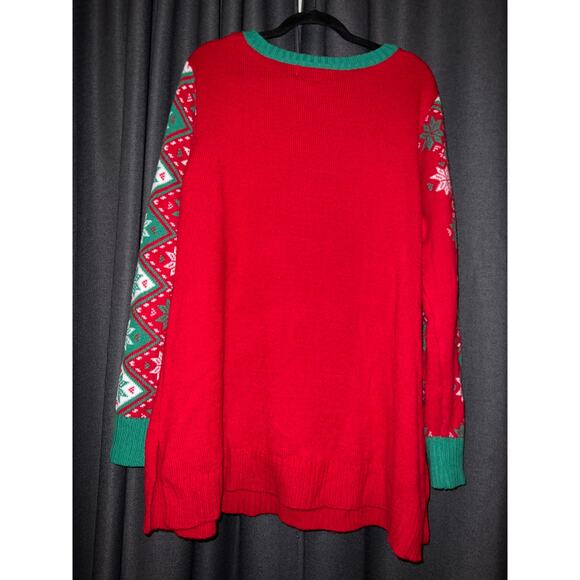 Ugly Christmas Sweater Xmas Size 2X  Llama - Picture 3 of 3
